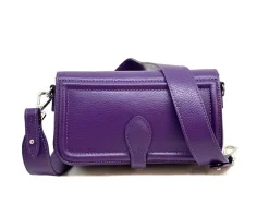 Nicole leather shoulder bag*Florence Discount