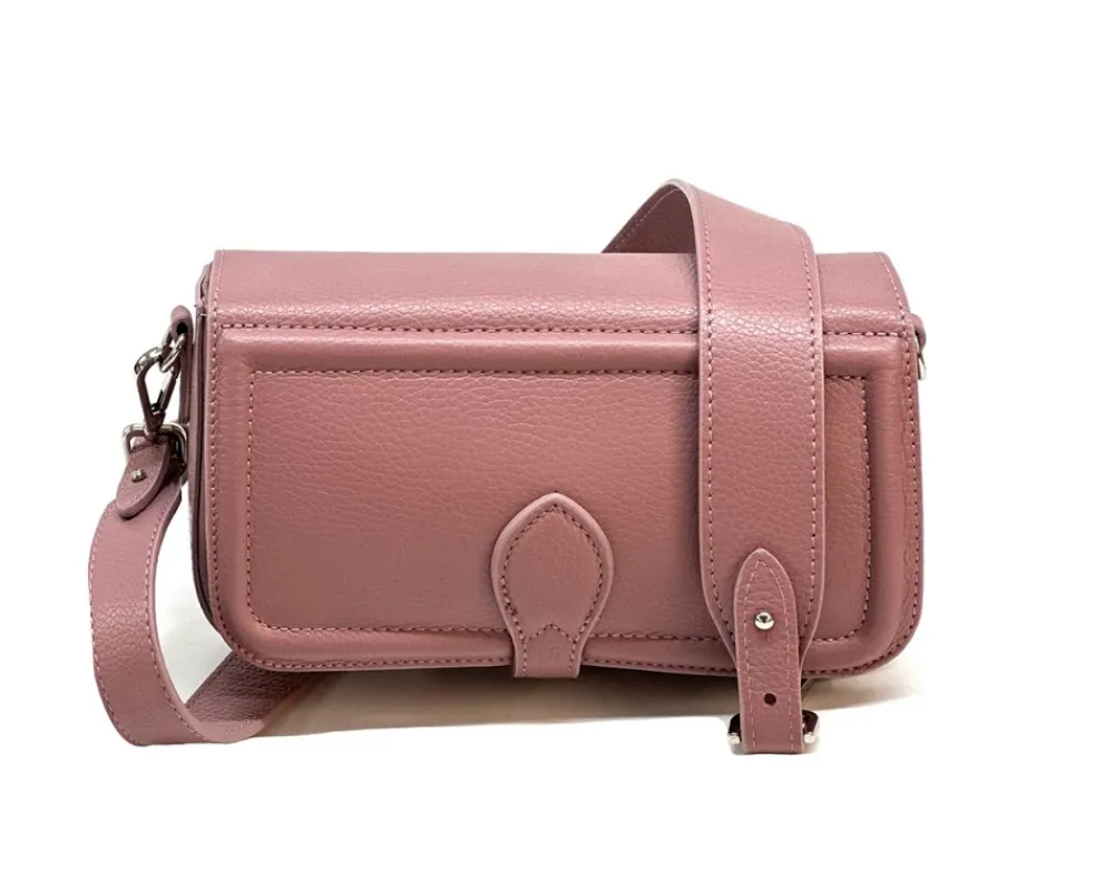 Nicole leather shoulder bag*Florence Discount