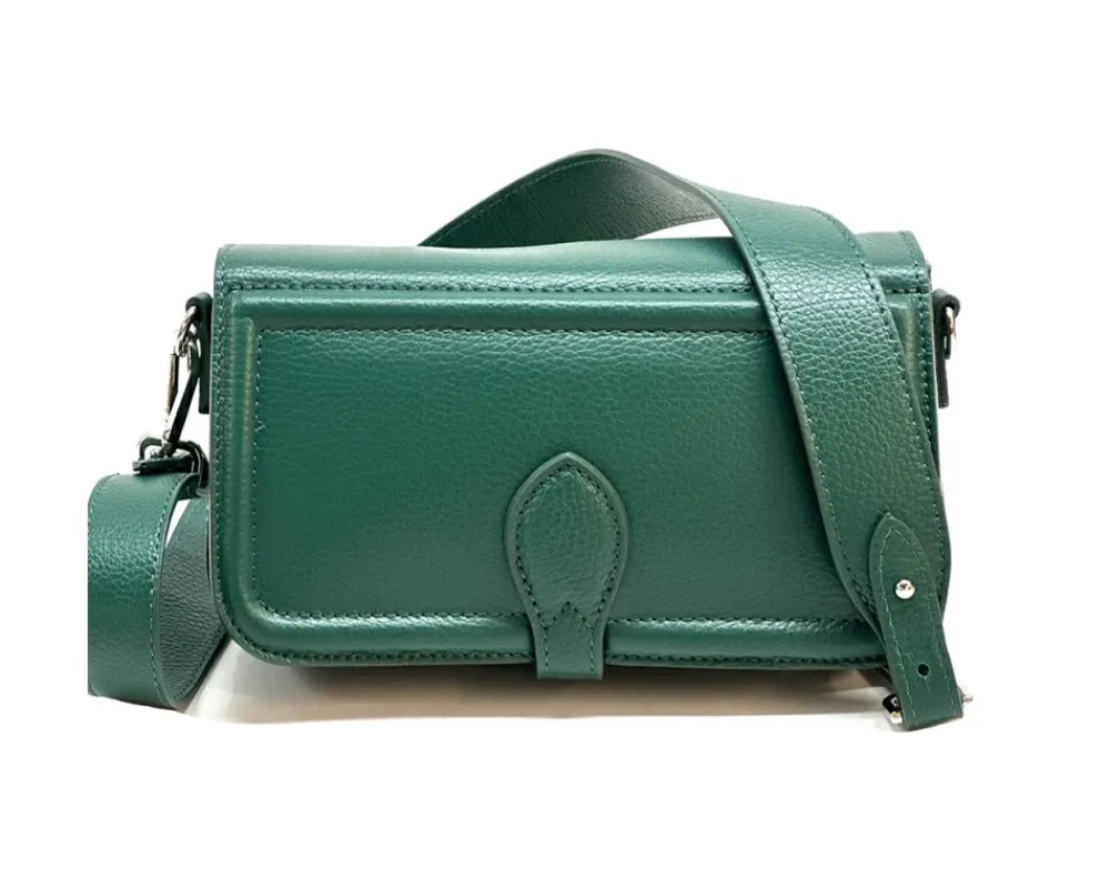 Nicole leather shoulder bag*Florence Discount