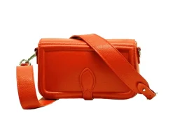 Nicole leather shoulder bag*Florence Discount