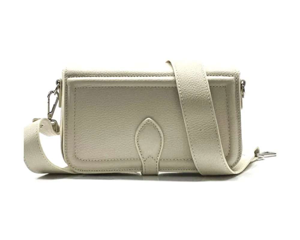 Nicole leather shoulder bag*Florence Discount