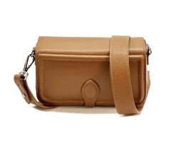 Nicole leather shoulder bag*Florence Discount