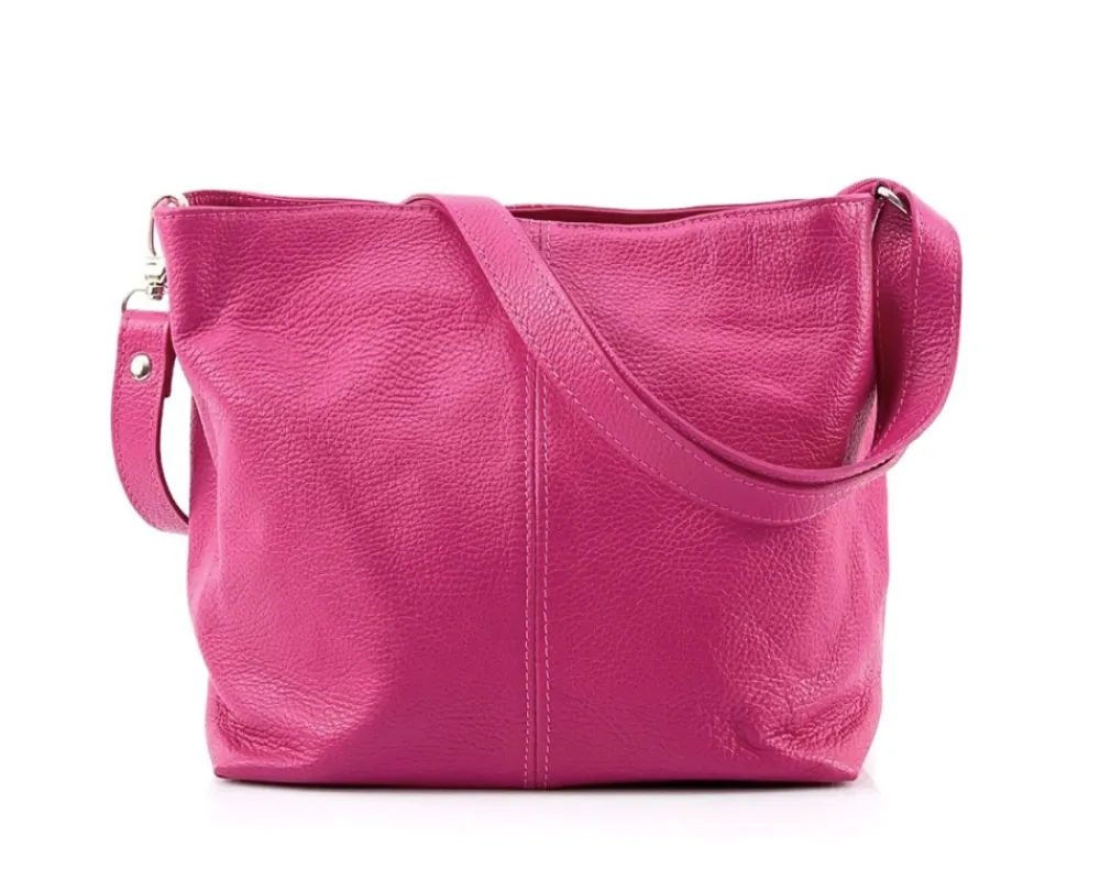 Nina leather Handbag*Florence Fashion