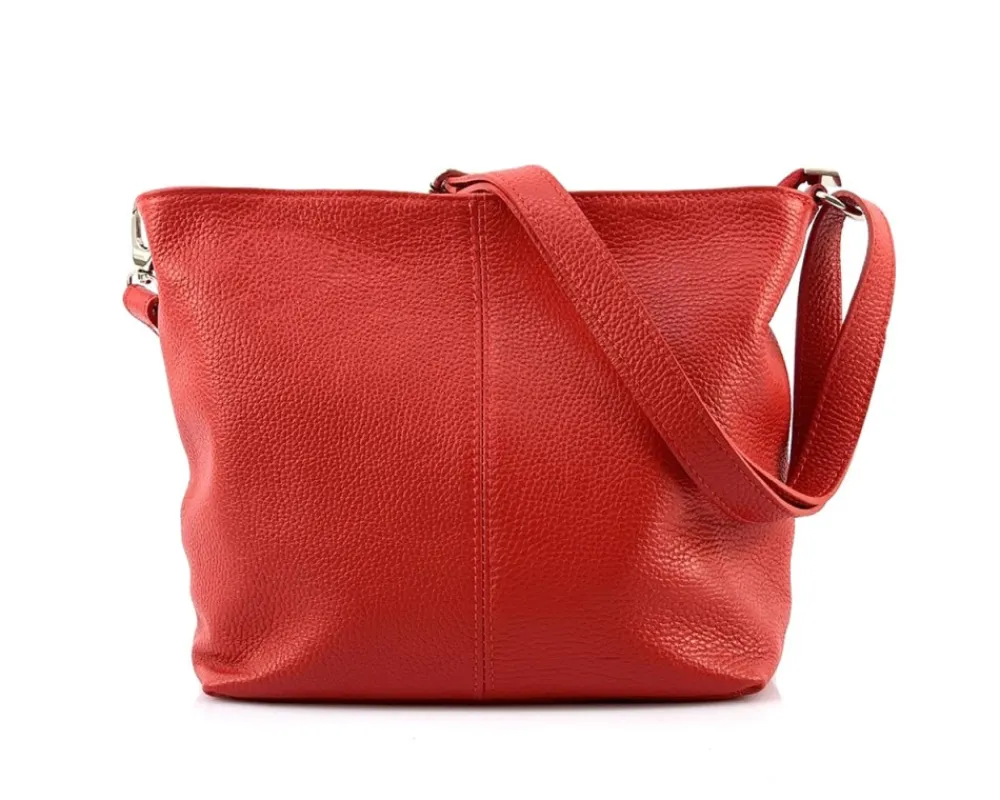 Nina leather Handbag*Florence Fashion