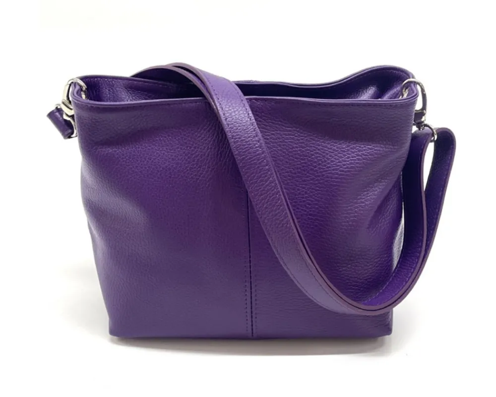 Nina leather Handbag*Florence Fashion