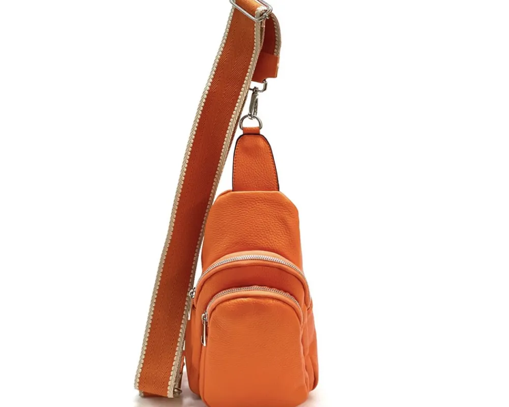 Nissim Leather Single backpack*Florence Clearance