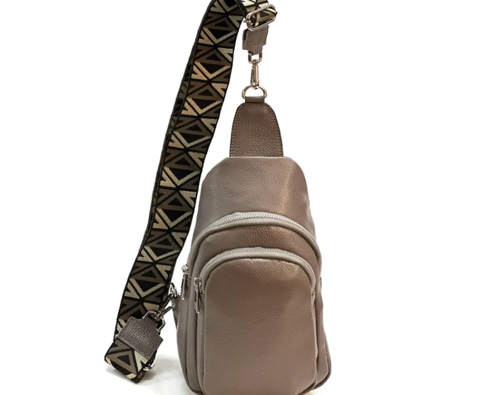 Nissim Leather Single backpack*Florence Clearance