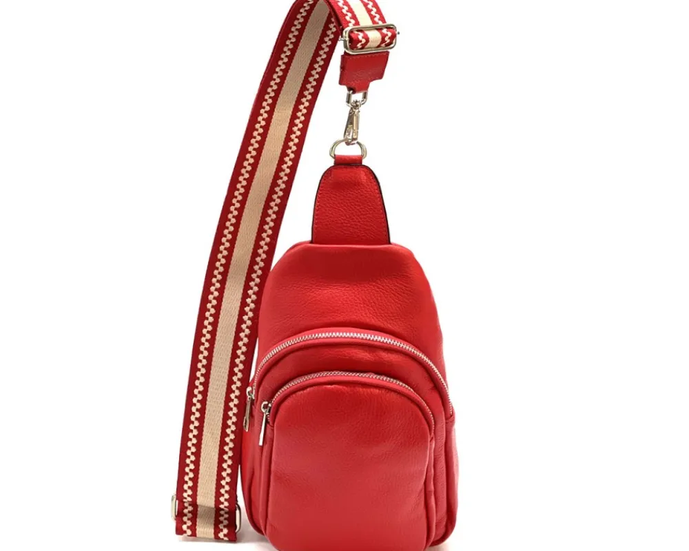 Nissim Leather Single backpack*Florence Clearance