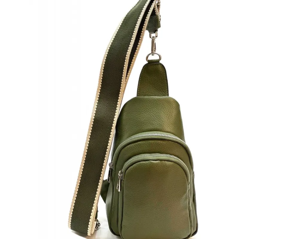 Nissim Leather Single backpack*Florence Clearance