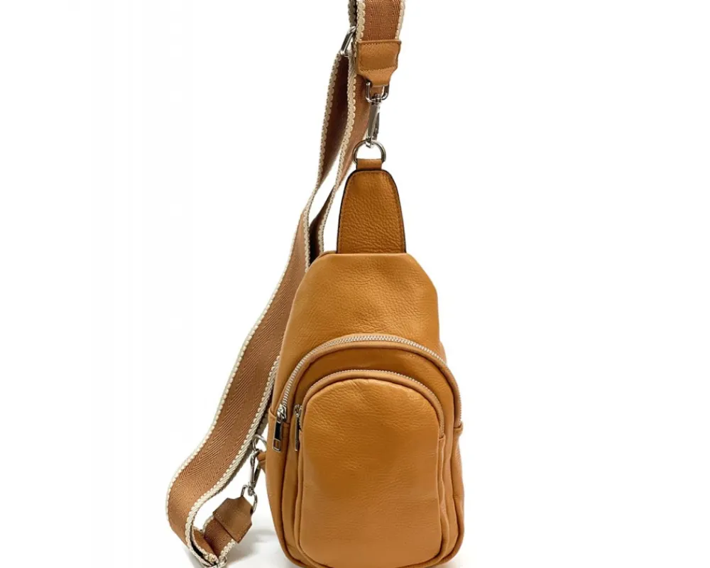 Nissim Leather Single backpack*Florence Clearance