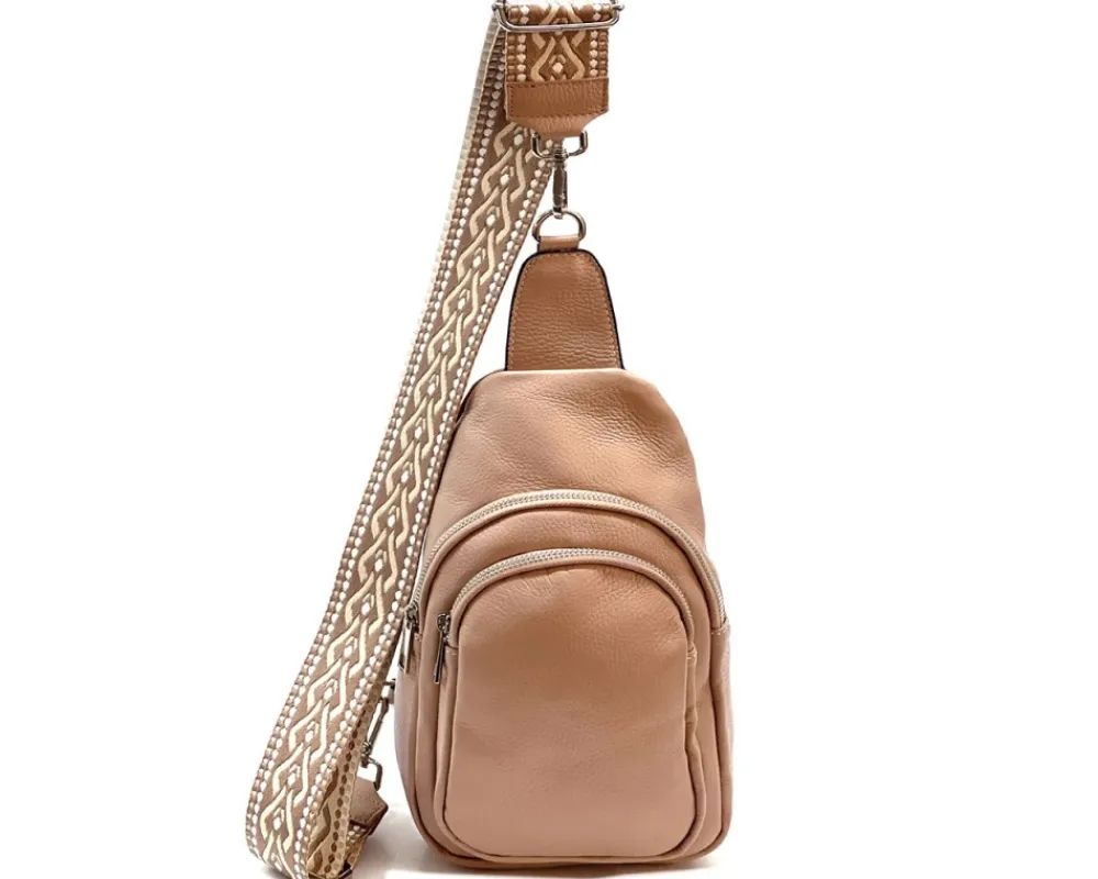 Nissim Leather Single backpack*Florence Clearance
