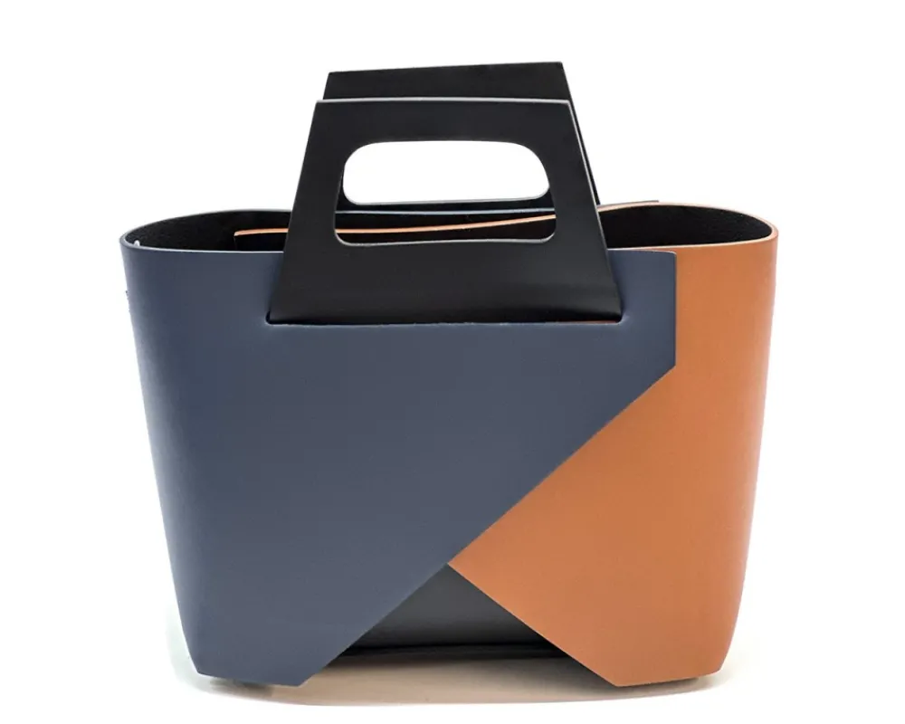 Ornella leather Handbag*Florence Fashion