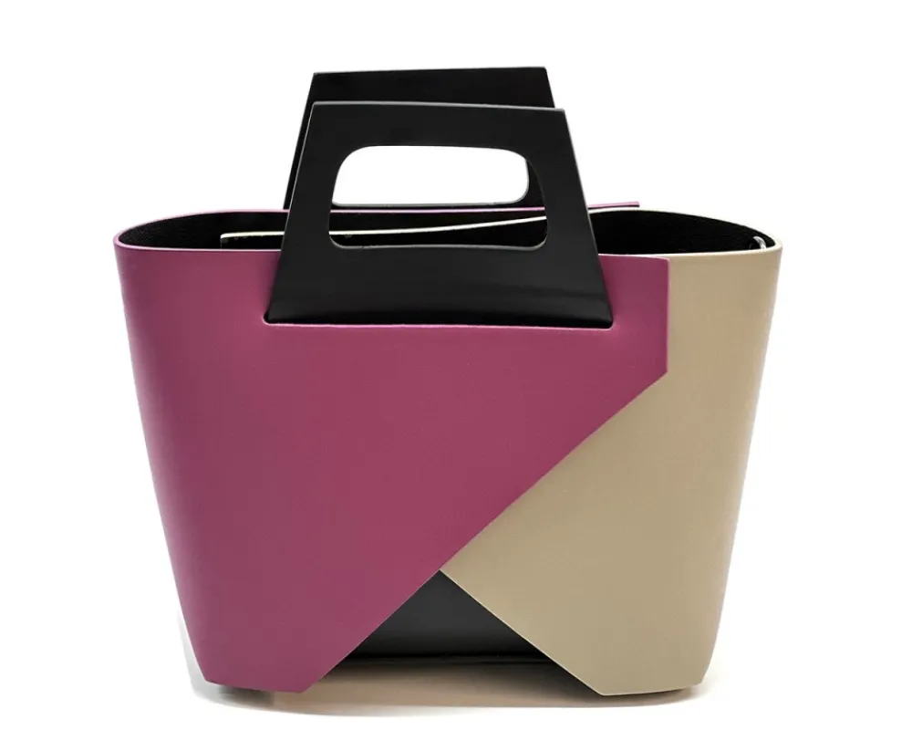 Ornella leather Handbag*Florence Fashion
