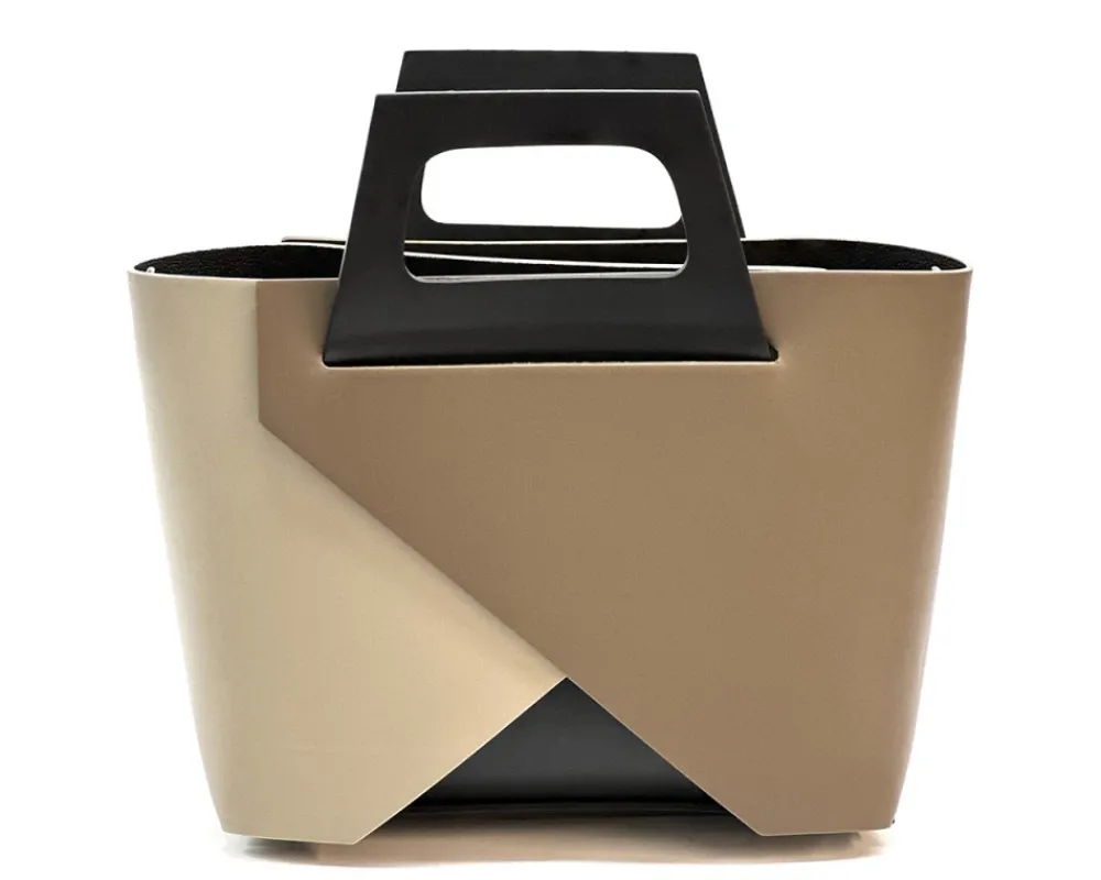 Ornella leather Handbag*Florence Fashion