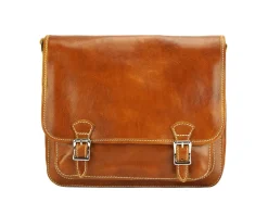 Palmira Leather Messenger Bag*Florence Fashion