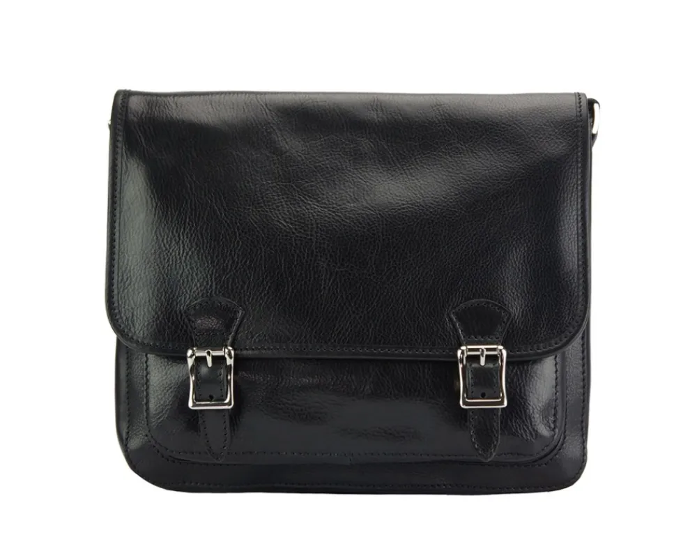 Palmira Leather Messenger Bag*Florence Fashion