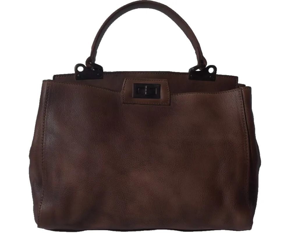 Peekaboo leather-handbag*Florence Outlet