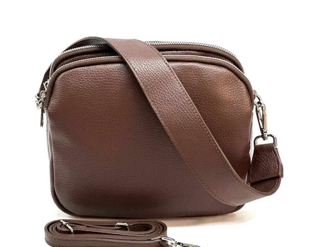 Prisca Leather Shoulder Bag*Florence New