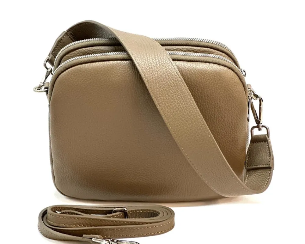 Prisca Leather Shoulder Bag*Florence New