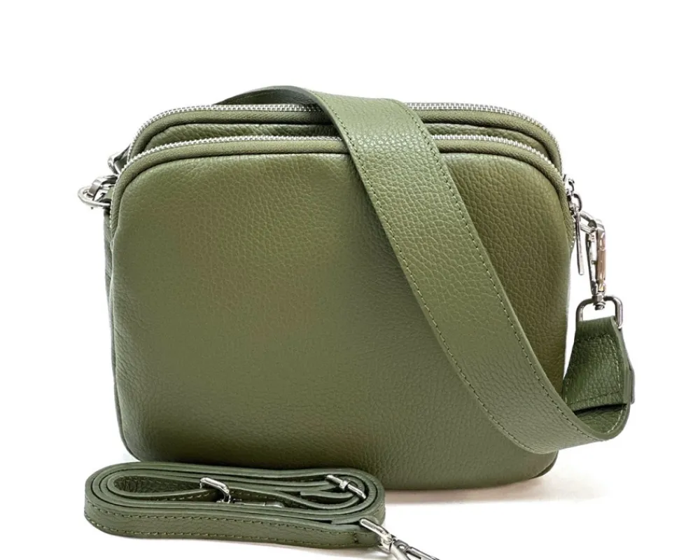 Prisca Leather Shoulder Bag*Florence New