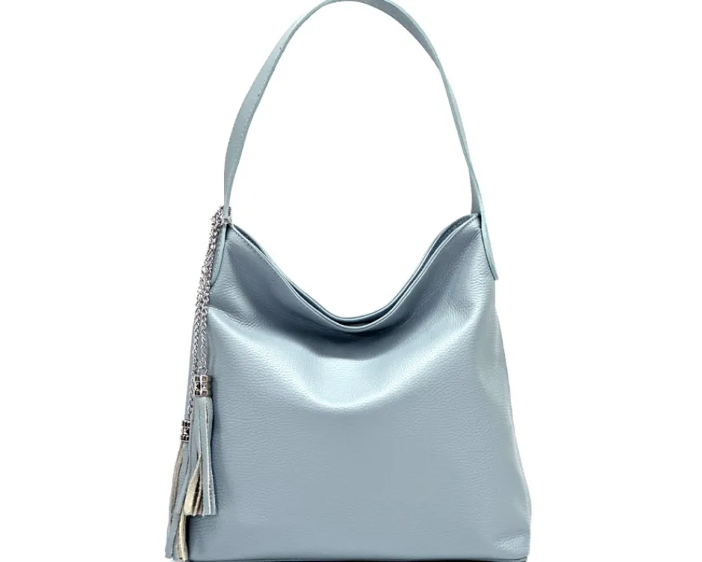 Prudenzia Leather Shoulder Bag*Florence Clearance