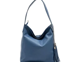 Prudenzia Leather Shoulder Bag*Florence Clearance