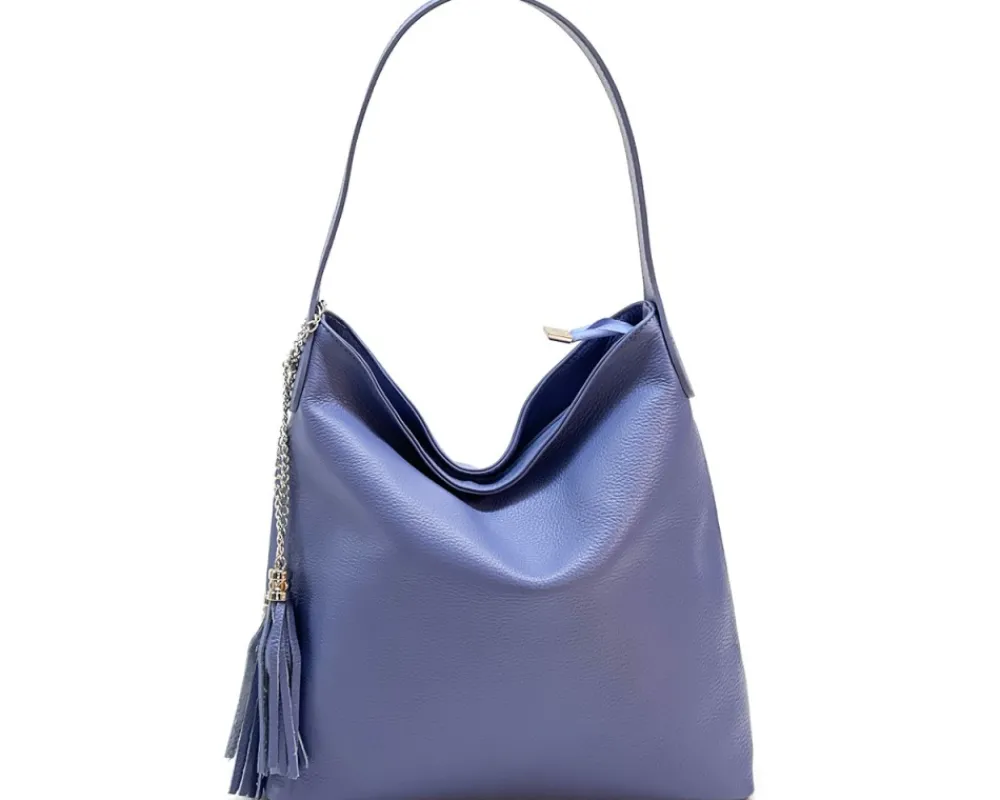 Prudenzia Leather Shoulder Bag*Florence Clearance
