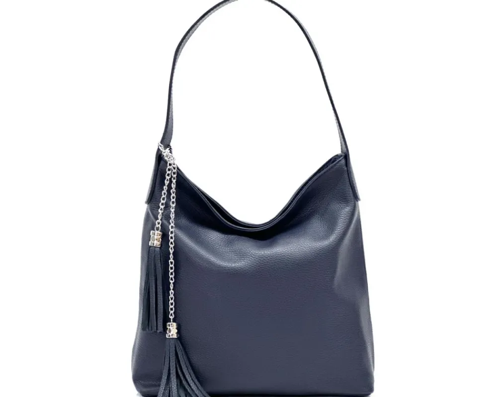 Prudenzia Leather Shoulder Bag*Florence Clearance