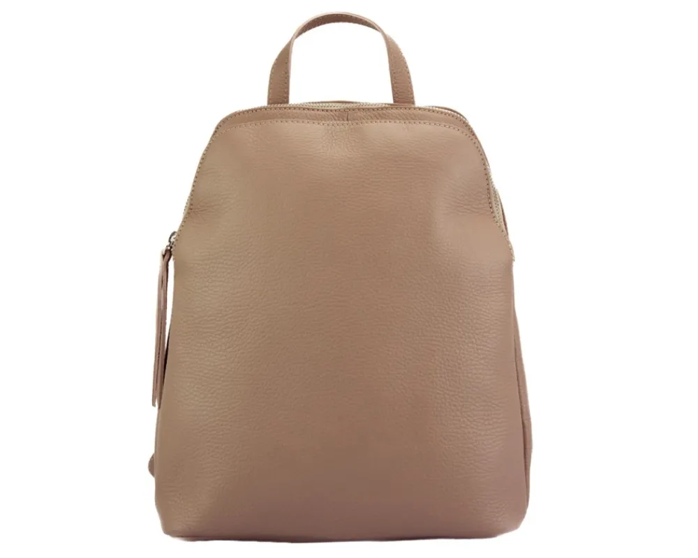 Rosa Cow Leather Backpack*Florence Hot