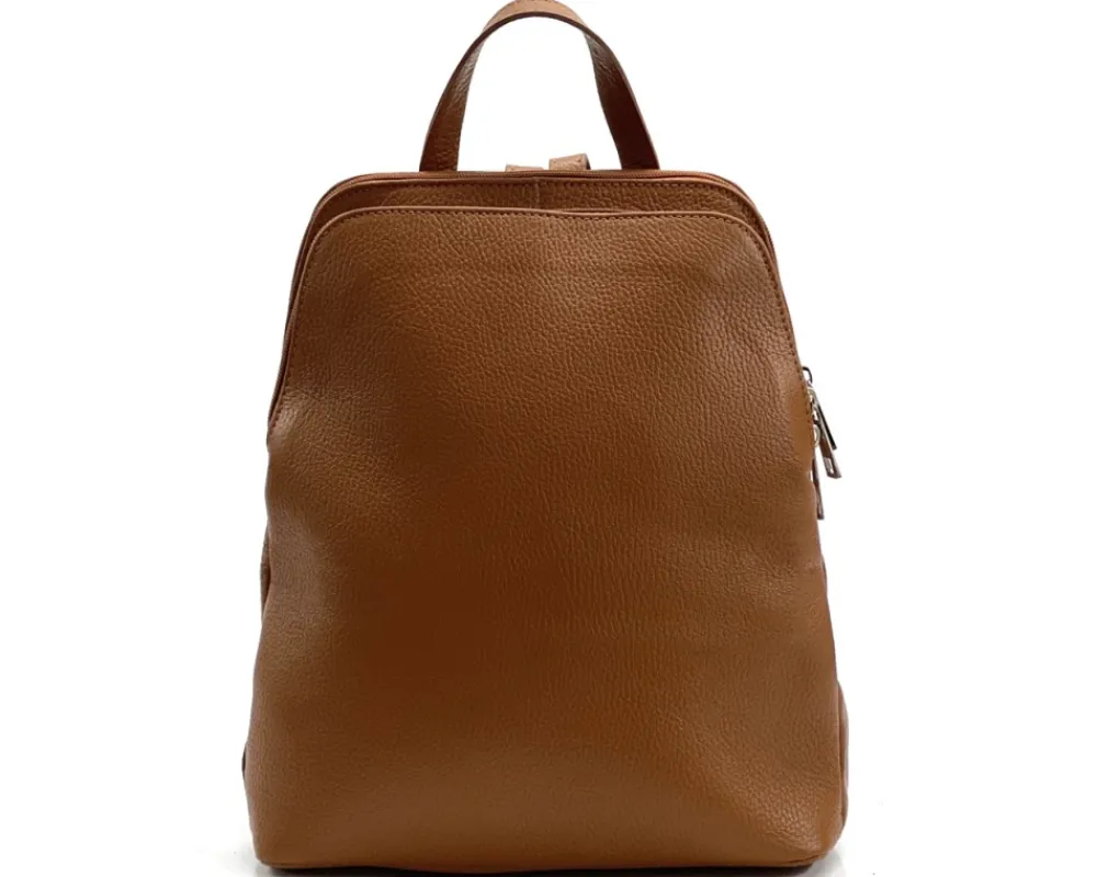 Rosa Cow Leather Backpack*Florence Hot