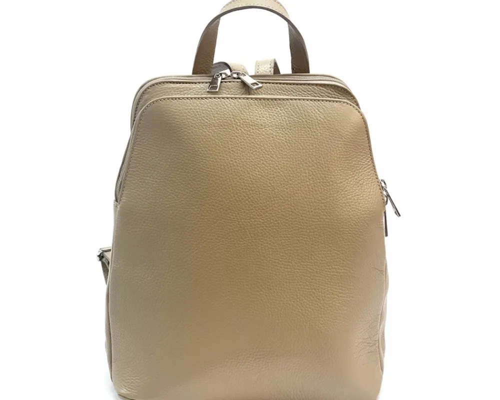 Rosa Cow Leather Backpack*Florence Hot