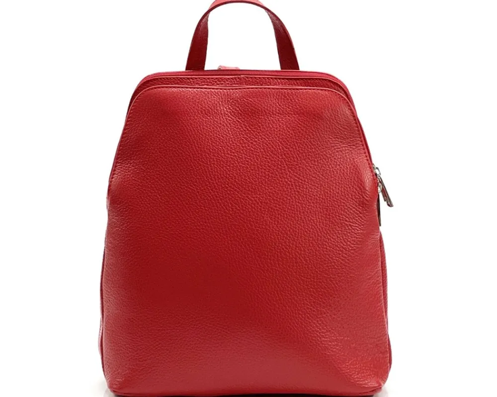 Rosa Cow Leather Backpack*Florence Hot