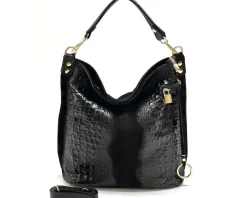 Selene S Leather Hobo Bag*Florence Outlet