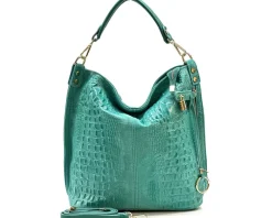 Selene S Leather Hobo Bag*Florence Outlet