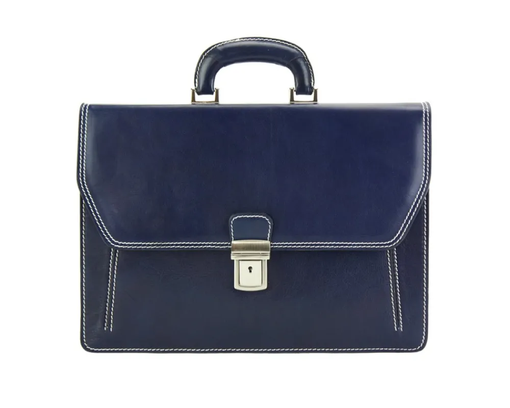 Sergio leather Mini briefcase*Florence Discount