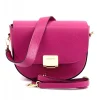 Shoulder flap bag Luna by cow leather*Florence Fashion