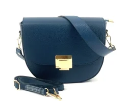 Shoulder flap bag Luna by cow leather*Florence Fashion