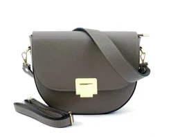 Shoulder flap bag Luna by cow leather*Florence Fashion