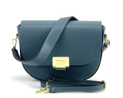 Shoulder flap bag Luna by cow leather*Florence Fashion