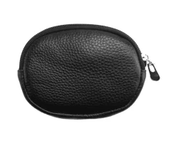 Soft leather coin purse with zip*Florence Discount