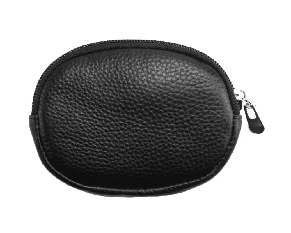 Soft leather coin purse with zip*Florence Discount