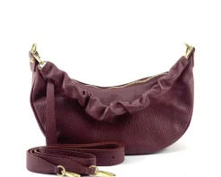 Tara Small Hobo Leather Bag*Florence New
