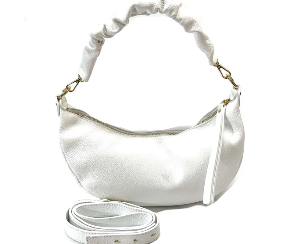 Tara Small Hobo Leather Bag*Florence New