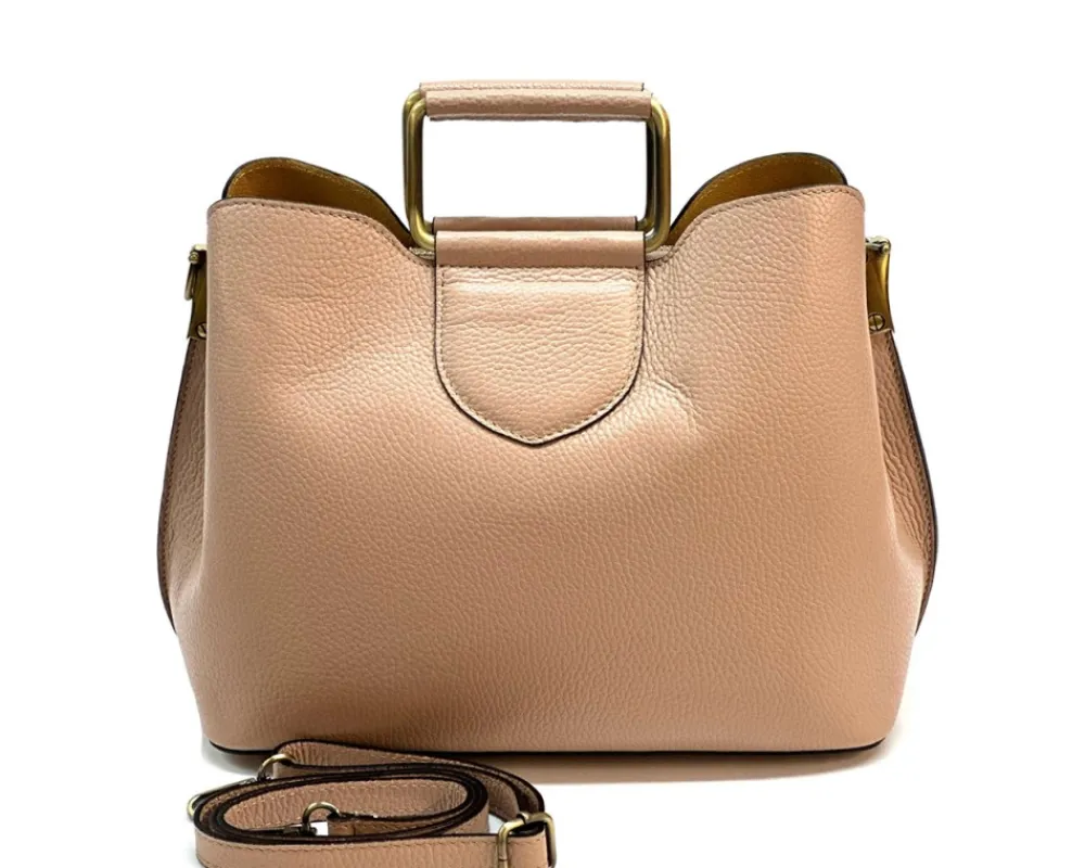 Taziana leather Handbag*Florence Fashion