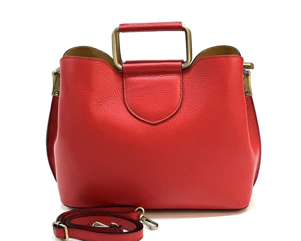 Taziana leather Handbag*Florence Fashion