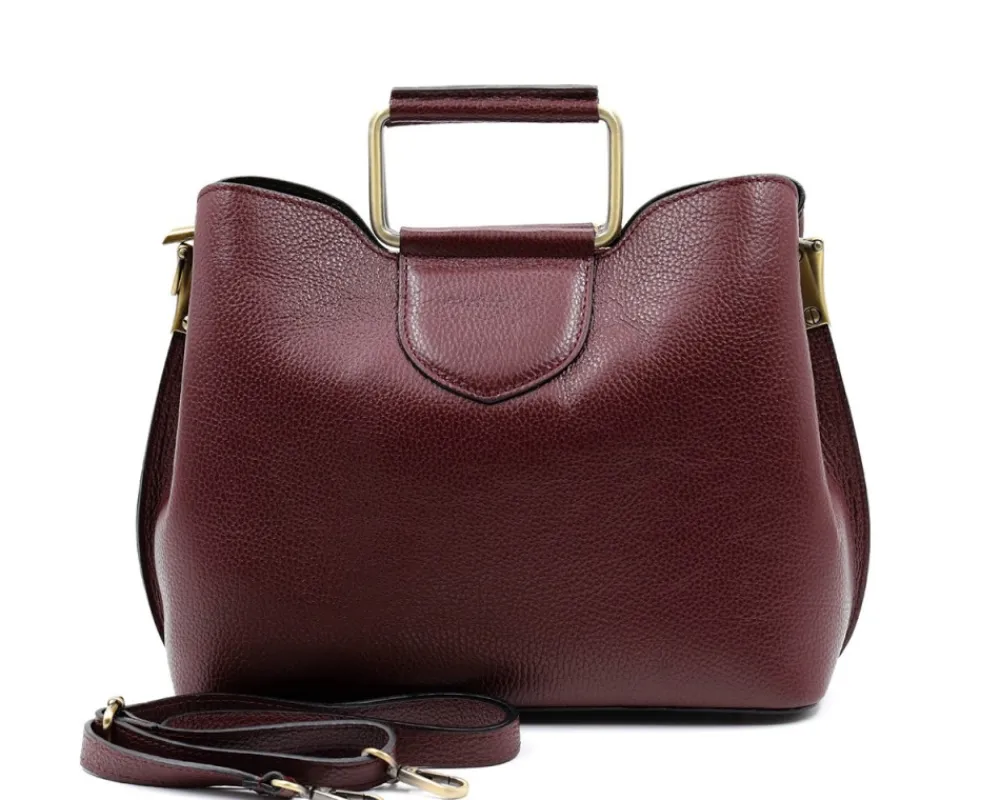 Taziana leather Handbag*Florence Fashion