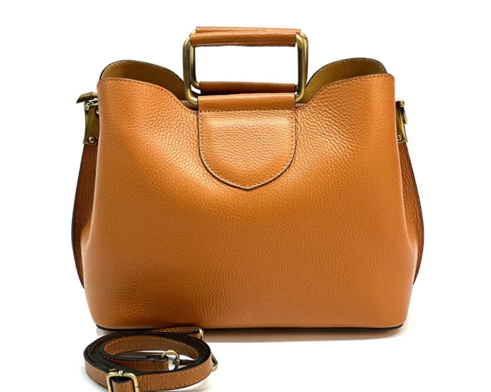 Taziana leather Handbag*Florence Fashion