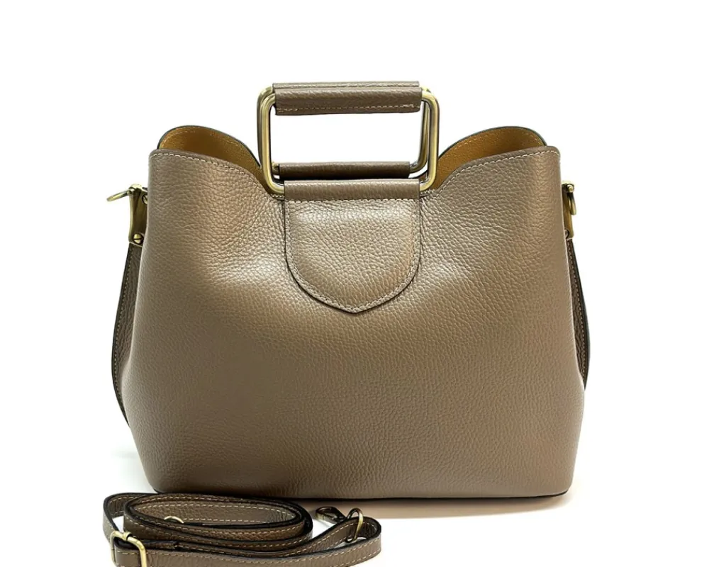 Taziana leather Handbag*Florence Fashion