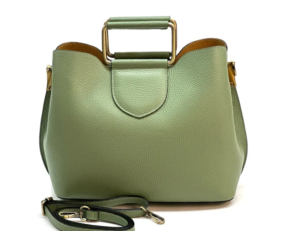 Taziana leather Handbag*Florence Fashion
