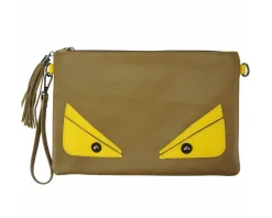 Teodora Clutch in smooth calfskin leather*Florence Discount